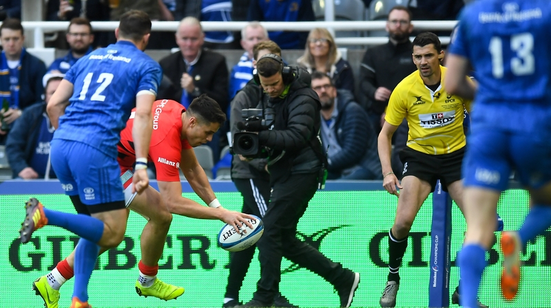 Maitland scored a try in last year's 20-10 Champions Cup final win against Leinster
