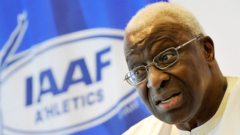 Lamine Diack pictured in 2009