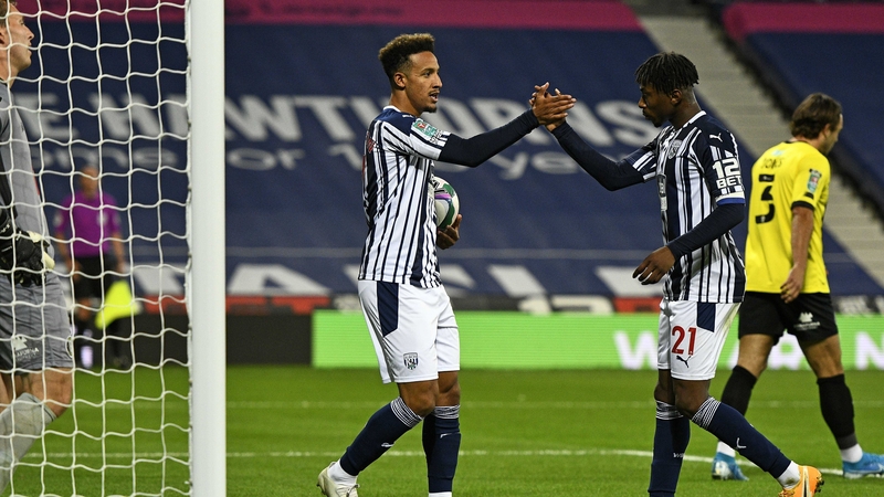 Callum Robinson completed the scoring in the victory over Harrogate