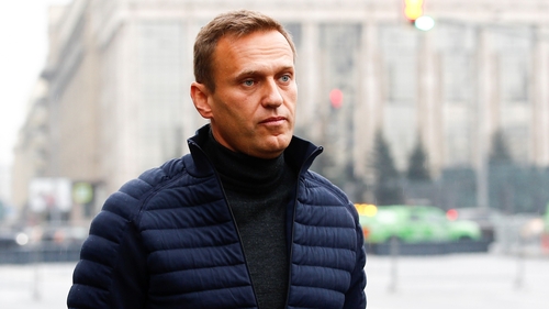 Alexei Navalny was jailed last month on his return from Germany