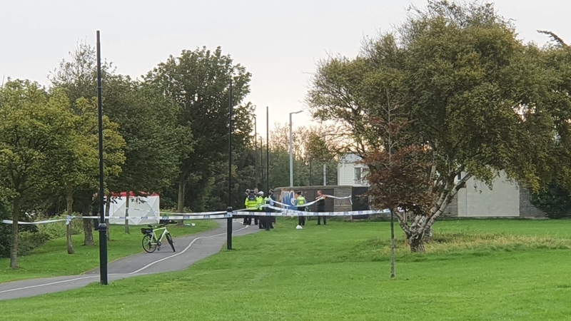 Gardaí are at the scene where the body was discovered at Blackrock, Dublin