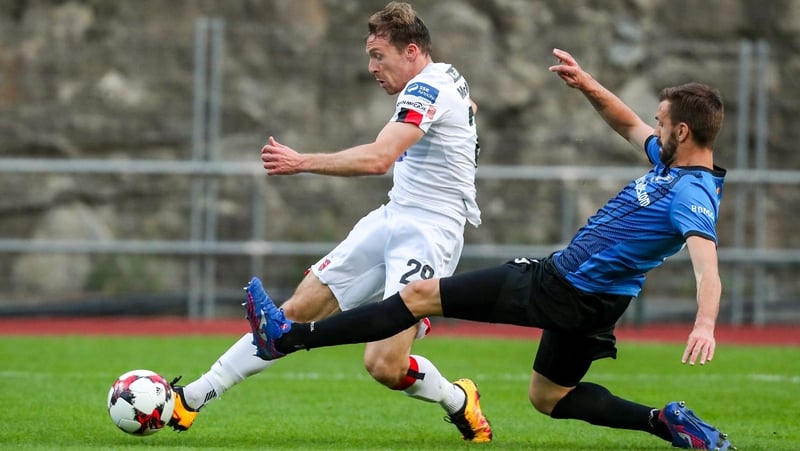 McMillan scores Dundalk's goal