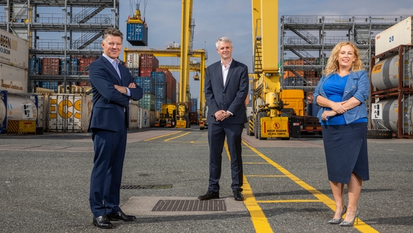 Michael Costello, Managing Partner, BDO Ireland, Denis McCarthy, CEO of FEXCO and Carol Lynch, Partner in BDO Customs and International Trade Services
