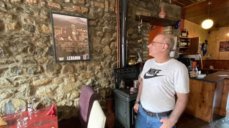 Milad Serhan admits it is 'very hard' to watch what is happening in his home country