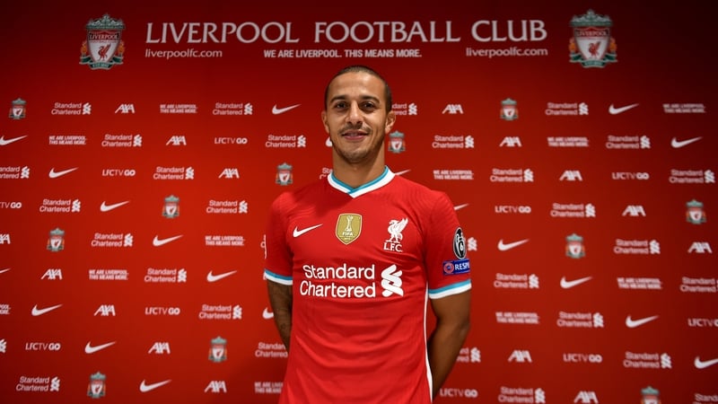 Liverpool's new recruit Thiago Alcantara