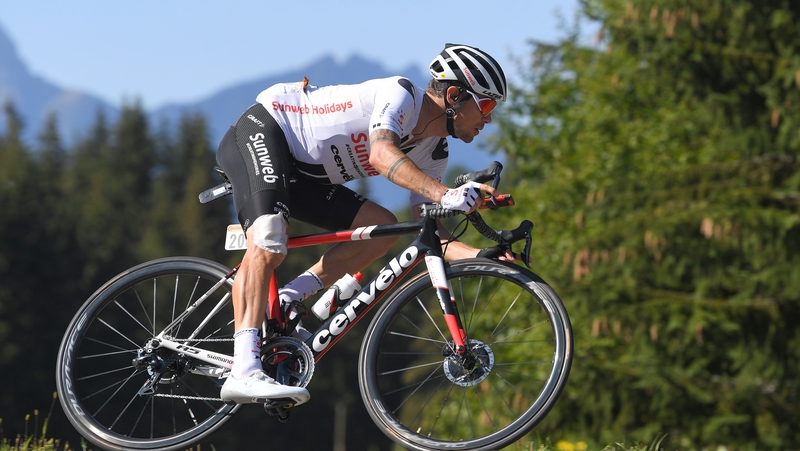Nicholas Roche of Ireland and Team Sunweb at stage 18 of the Tour de France