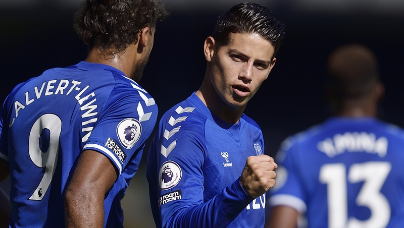 James Rodriguez will miss Everton's season opener