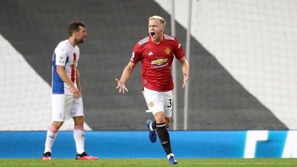 The Dutch international did find the net on his United debut