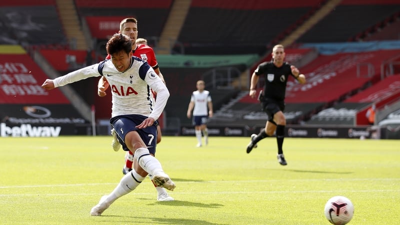Heung-min Son helped Tottenham Hotspur to a clear victory