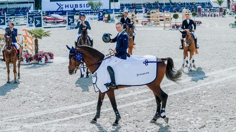 Denis Lynch and Cristello (Photo: Hubside Jumping)