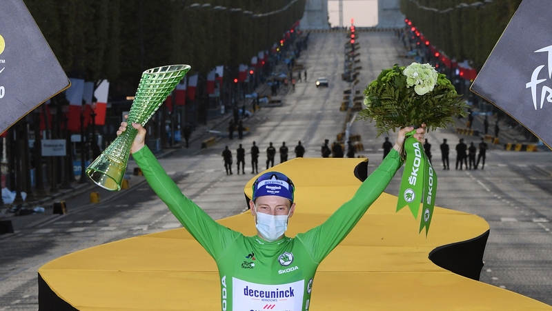 Bennett on the podium in Paris