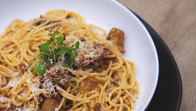 Kevin Dundon's beef and sausage ragu