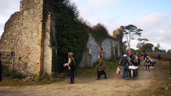 The ruin on Darragh McCullough's field as the partygoers left the property (Pics: @darraghmccullou)
