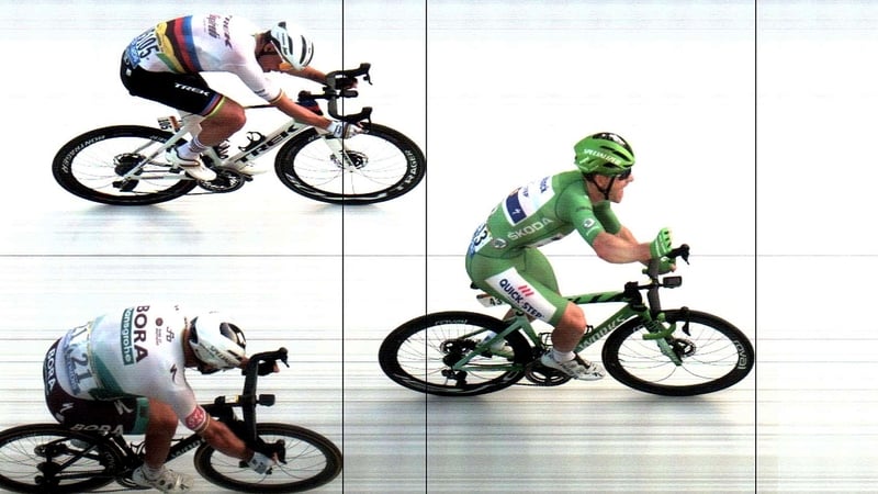 3,483km done: Sam Bennett wins the final stage of the Tour de France 2020 ahead of Mads Pedersen and Peter Sagan