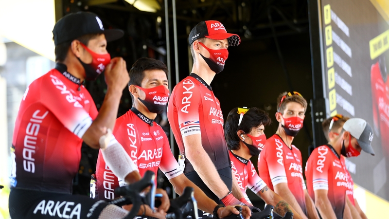 Team Arkea - Samsic's general mananger Emmanuel Hubert confirmed that the team's hotel was searched by police last week