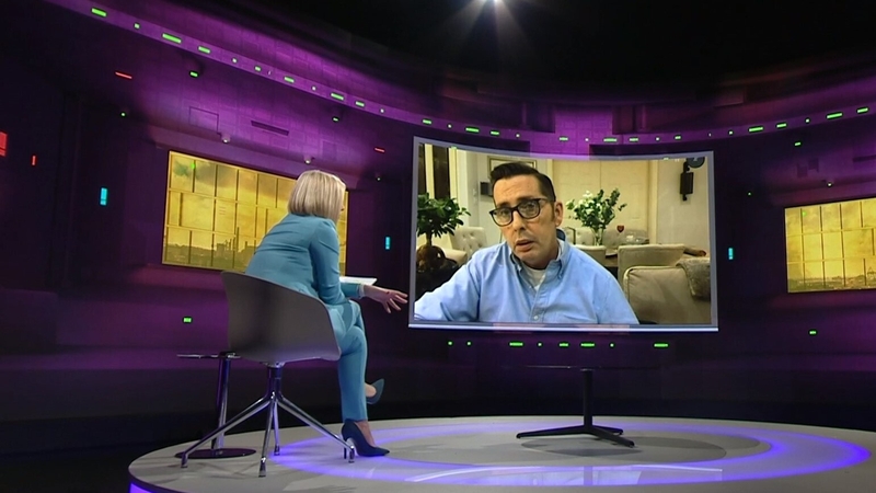 Christy Dignam on Claire Byrne Live - "The savings we have are gone"