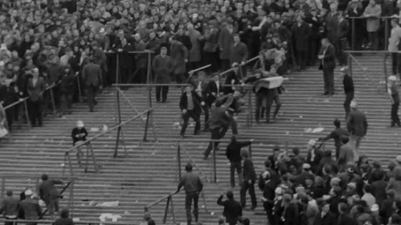 Lansdowne Road Rampage, 1970.