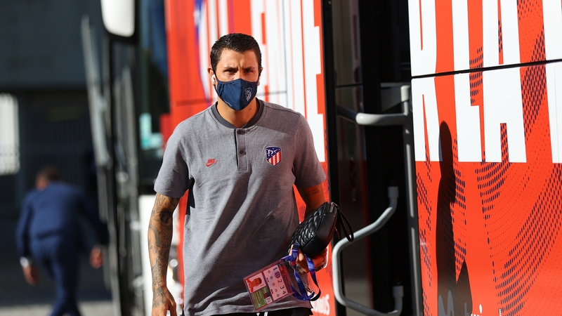 Jose Gimenez ahead of August's Champions League fixture against RB Leipzig