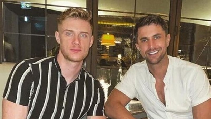 (L-R) Max Parker and Kris Mochrie Photo: Kris Mochrie, Instagram