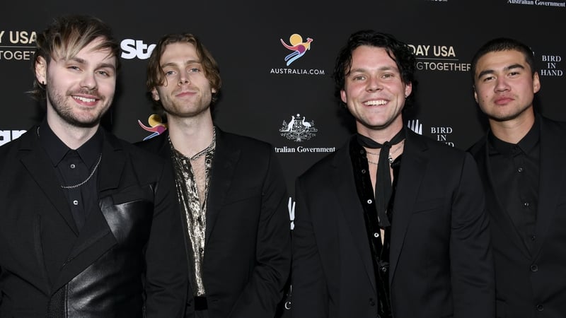 5SOS: Michael Clifford, Luke Hemmings, Ashton Irwin and Calum Hood