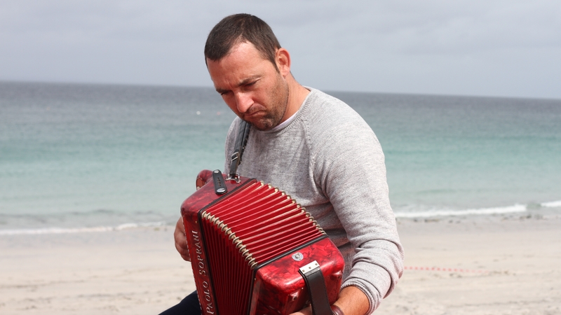 Aerial Sparks' Island Affinities features musician Colm Devane (Pic: Kennedy Browne)