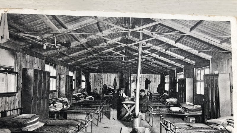 Memorabilia includes images of those who worked at the hydro-electric plant in the 1920s