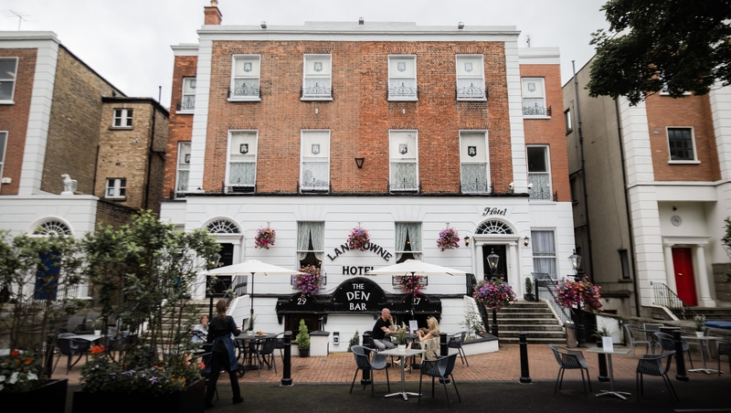 The family-run Lansdowne Hotel in Dublin's Ballsbridge