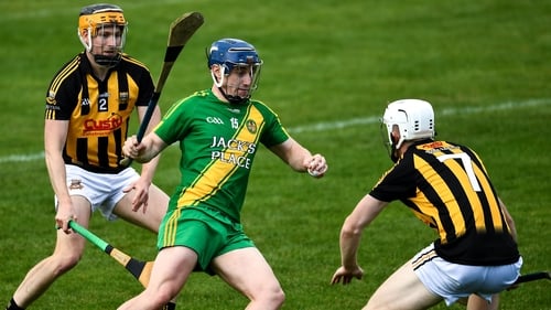Colin Crehan (C) scored a decisive goal against Ballyea in the Clare SHC semi-final