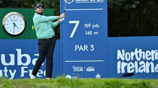 Shane Lowry is trying to play his way back into the tournament but has yet to get going