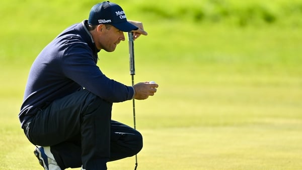Padraig Harrington: "I was just happy to be out there to be honest."
