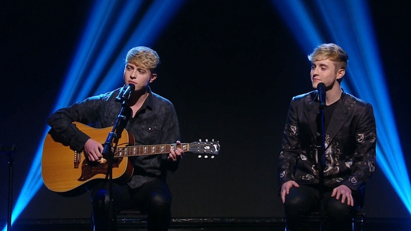 Jedward perform 'Everybody Hurts' on The Late Late Show