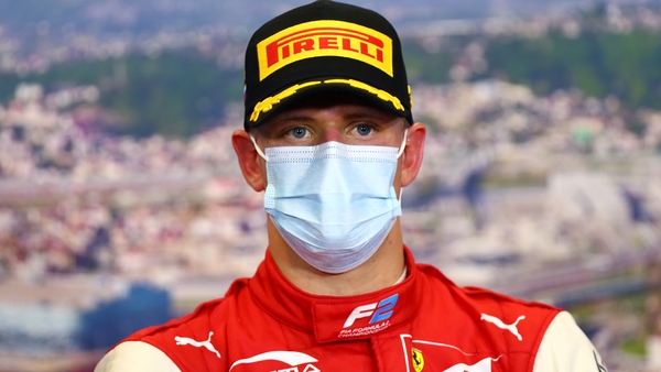 Schumacher Jnr is leading the Formula Two championship