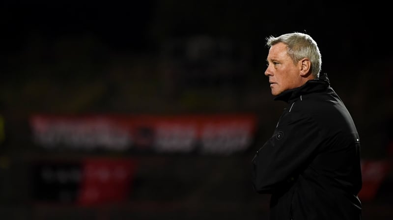 Bohemians manager Keith Long during the win over Derry City