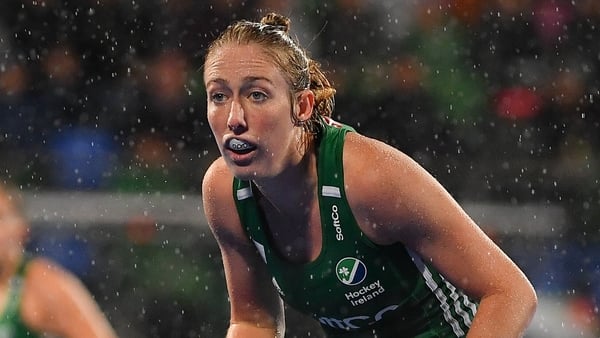 Ireland star Sarah Hawkshaw was in fine form for Railway Union