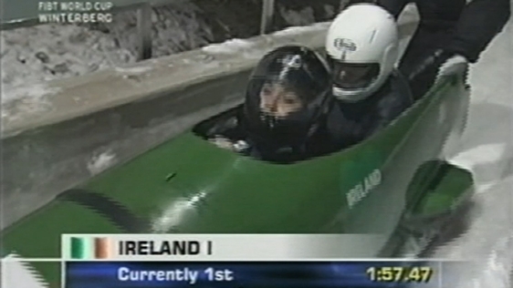 Ireland's First Women's Bobsleigh Team.