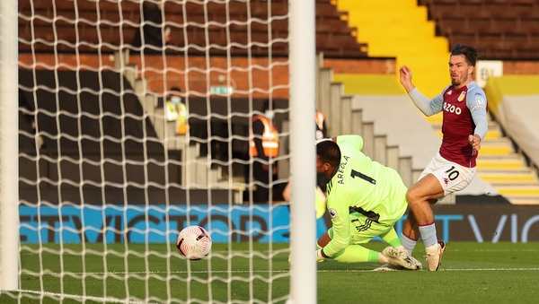 Fulham were well beaten by Aston Villa