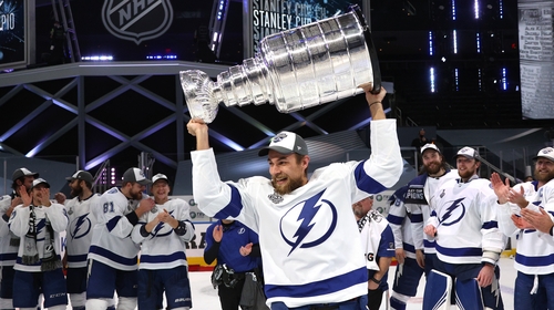 Tampa Bay Lightning celebrate