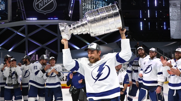 Tampa Bay Lightning celebrate