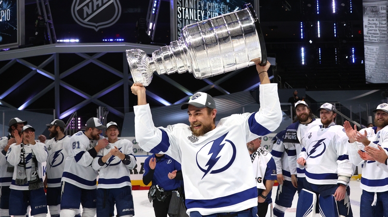 Tampa Bay Lightning celebrate