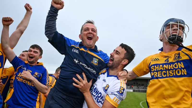 Davy Fitzgerald enjoyed more county success with Sixmilebridge