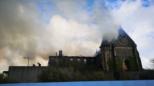 Six units of the Cork Fire Service attended the scene (Pic: Garry Minihane)