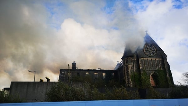Six units of the Cork Fire Service attended the scene (Pic: Garry Minihane)