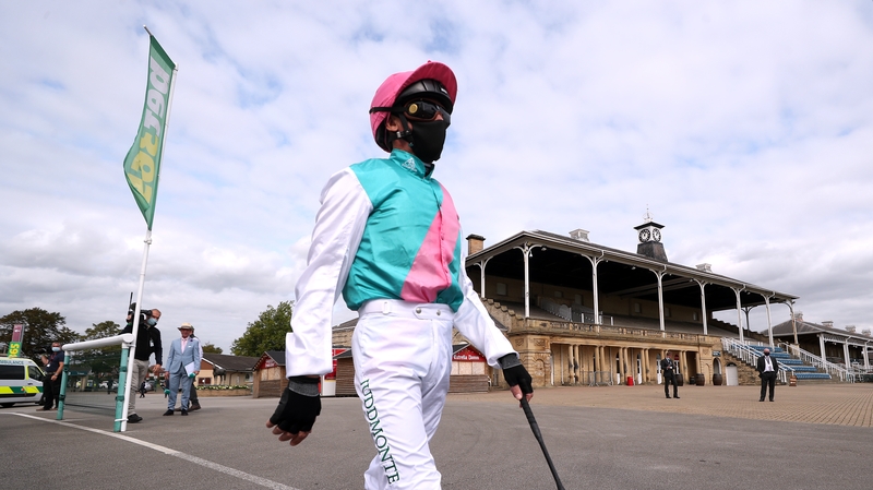 Frankie Dettori at the Doncaster Races in early September