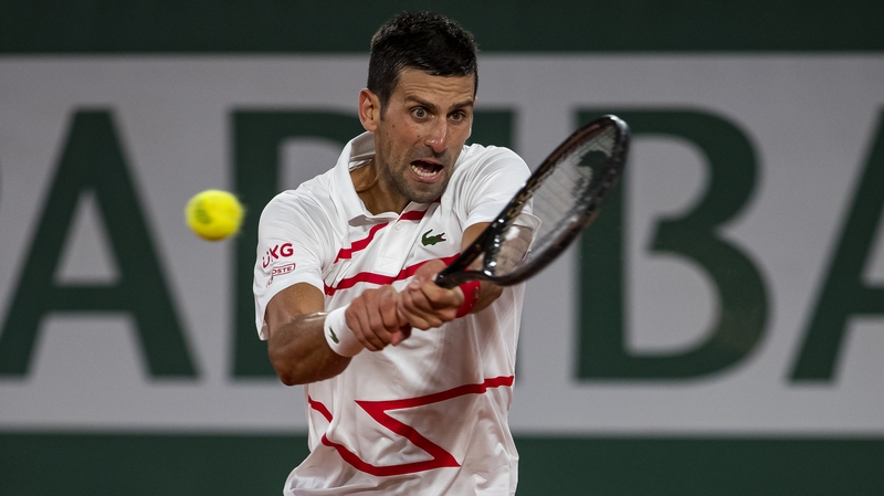 Djokovic made a good start at Rolland Garros