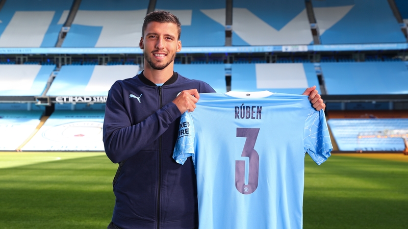 Ruben Dias has signed a six-year contract extension