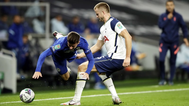 Nature called for Eric Dier (R)