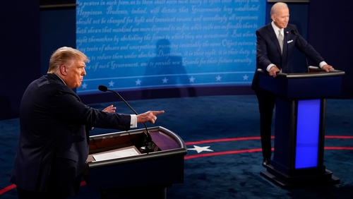 Donald Trump and Joe Biden took verbal shots at eachother for much of the 90-minute debate