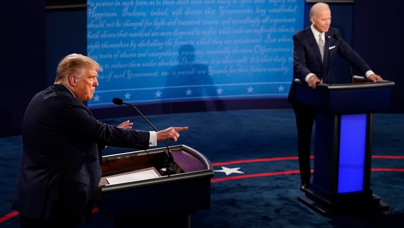 Donald Trump and Joe Biden took verbal shots at eachother for much of the 90-minute debate