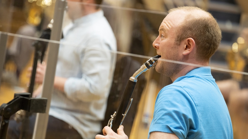 RTÉ Concert Orchestra player Macdara Ó Seireadáin (Pic: Kinlan Photography)