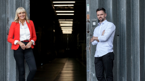 Miriam O'Callaghan and Mark Coughlan